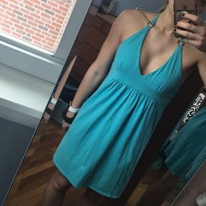 Halter cotton dress